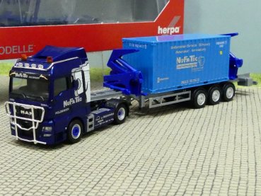 1/87 Herpa MAN TGX XLX NuFaTec Hammar Seitenlader 313186