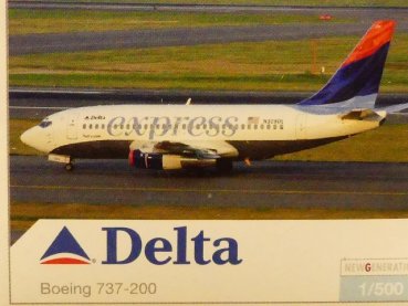 1/500 Herpa Boeing 737-200 Delta Express 505857