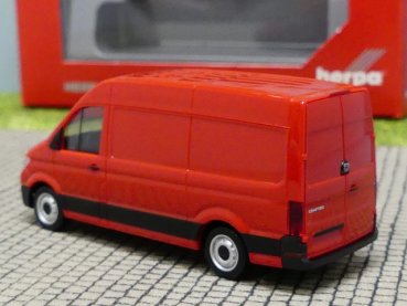 1/87 Herpa VW Crafter Kasten Hochdach rot 092982-002