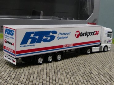 1/87 Herpa MAN TGX XXL Koffer-Sattelzug RTS / Tankpool 937207