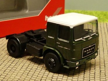 1/87 Herpa Roman Diesel 4x2 ZM dunkelgrün weiß 310550-002