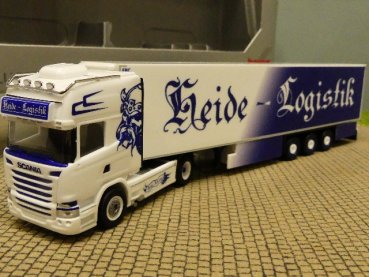 1/87 Herpa Scania R `13 TL Heide Logistik Kühlkoffer-Sattelzug 944618