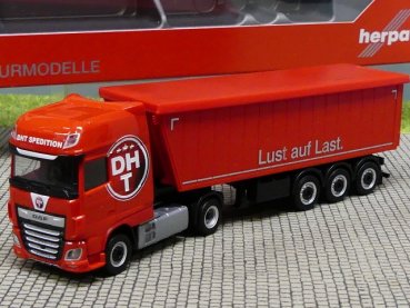 1/87 Herpa DAF XF SSC facelift Stöffelliner-Sattelzug DHT Lust auf Last 311458