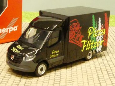 1/87 Herpa MB Sprinter`18 Foodtruck Pizza Flitzer 095884