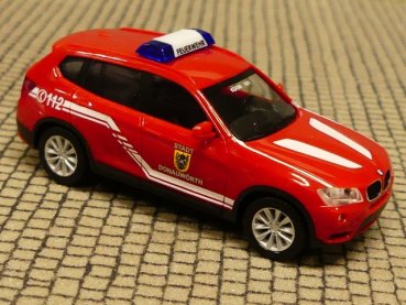 1/87 Herpa BMW X3 ELW Feuerwehr Donauwörth 090964