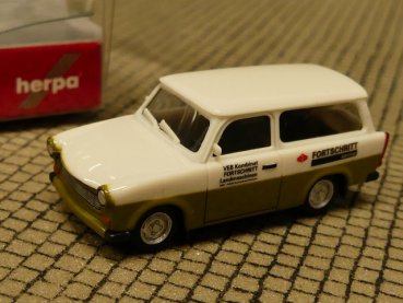 1/87 Herpa Trabant 601 Universal Fortschritt Service 091497