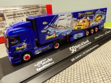 1/87 Herpa MB Actros Revell Koffer Sattelzug 120883