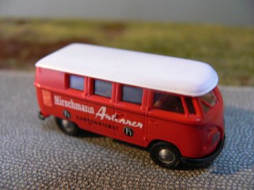 1/87 Brekina # 0895 VW T1 b Hirschmann Antennen Kundendienst Bus 31504