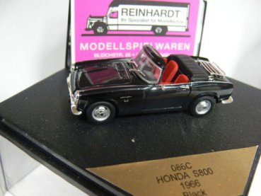 1/43 Vitesse Honda S800 1966 Cabrio schwarz 086C