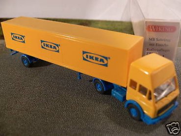 1/87 Wiking MB NG IKEA Koffer-Sattelzug Fahrerhaus groß 544 1 A