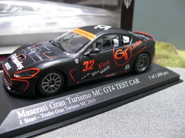 1/43 Minichamps Maserati Gran Turismo MC GT4 J. Sicart MC 2010 400 101232*