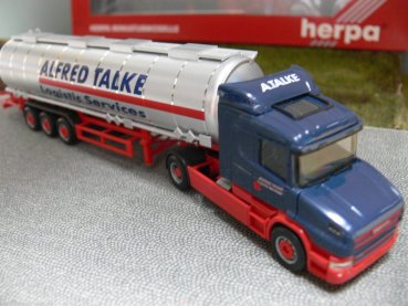 1/87 Herpa Scania Hauber '04 Jumbotank-Sattelzug Alfred Talke 150835