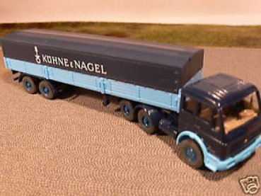 1/87 Wiking MB NG Kühne & Nagel Planen-Sattelzug 515 1-3A