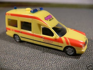 1/87 Herpa MB W 210 Binz KAP Ambulance 188821