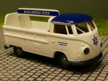 1/87 Brekina # 1123 VW T1 b Karlsberg Bier Pritsche Sondermodell Reinhardt