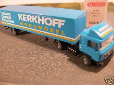 1/87 Wiking MAN F 2000 Kerkhoff Möbel Sattelzug 544 3 A