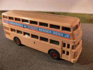 1/87 Wiking Büssing Doppeldecker D2U BVG Berlin Beru Zündkerzen 720 1