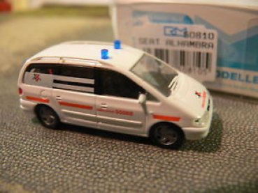 1/87 Rietze Seat Alhambra Ambulance Godrie 50810