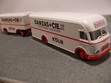 1/87 Brekina Magirus Ackermann Danzas+Cie Köln Möbelwagen