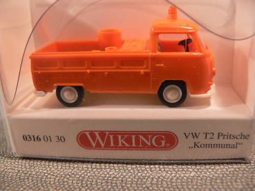 1/87 Wiking VW T2 Pritsche Kommunal 0316 01