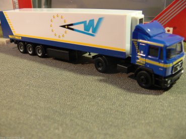 1/87 Herpa MAN F 2000 Wittwer Kühlkoffer-Sattelzug 142199