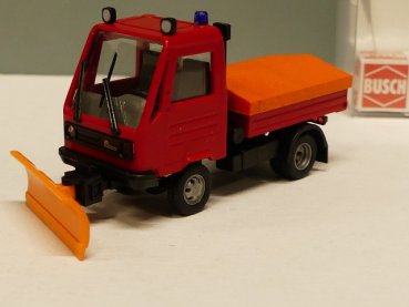 1/87 Busch Multicar M26 Feuerwehr mit Schneeräumschild 42225