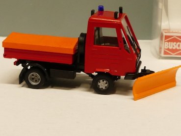 1/87 Busch Multicar M26 Feuerwehr mit Schneeräumschild 42225