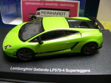 1/43 AUTOart Lamborghini Gallardo LP570-4 Superleggera grünmetallic 54644