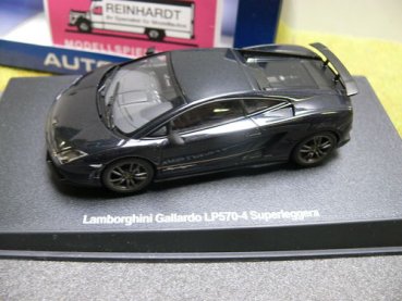 1/43 AUTOart Lamborghini Gallardo LP570-4 Superleggera schwarz