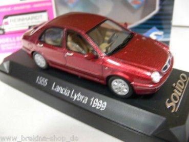 1/43 Solido 1555 Lancia Lybra 1999 rot metallic