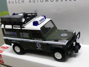 1/87 Busch Land Rover Defender NR.11 Bergwacht Polen 50390