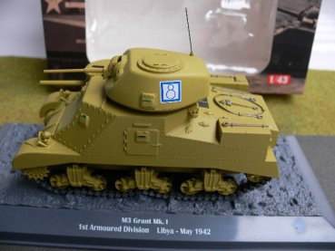 1/43 Ixo M3 Mk.I 1st Armoured Division Lybien 1942 Panzer 36