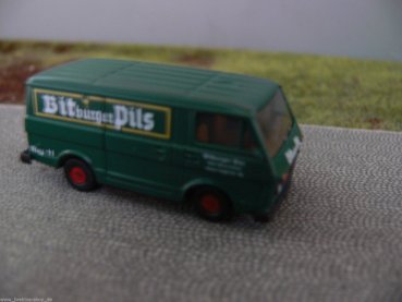 1/87 VW LT Kasten Bitburger Pils grün