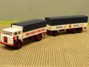 1/87 Brekina MAN 10.212 THURN und TAXIS Hängerzug 7852