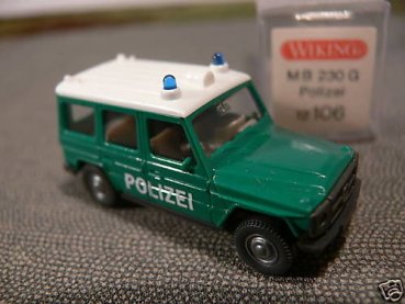 1/87 Wiking MB 230 G Polizei SONDERPREIS 106 1A