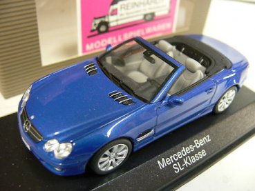 1/43 Minichamps MB SL Klasse jaspisblau 696 2250