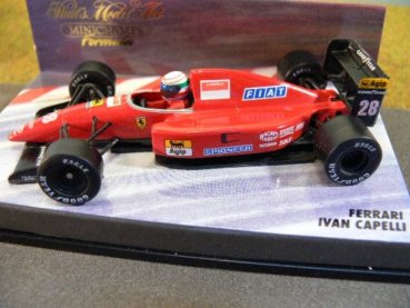 1/43 Minichamps Ferrari F1 Ivan Capelli #28
