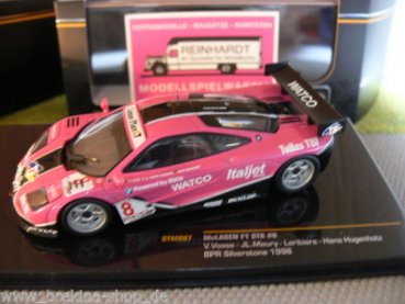 1/43 Ixo McLaren F1 GTR #8 BPR Silverstone 1996 GTM087