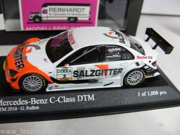 1/43 Minichamps MB C-Class DTM '10 AMG-Mercedes Paffett 400103903