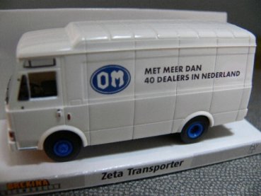 1/87 Brekina Zeta OM 70 Transporter 40 dealers in Nederland NL 34529