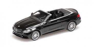 1/87 Minichamps MB C63 AMG Cabriolet 2016 schwarz 870037030