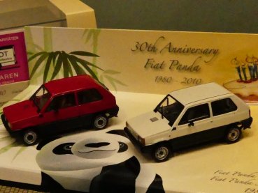 1/43 Minichamps Fiat Panda Set 30 Jahre Panda 34 und 35 402 121430