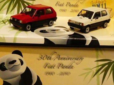 1/43 Minichamps Fiat Panda Set 30 Jahre Panda 34 und 35 402 121430