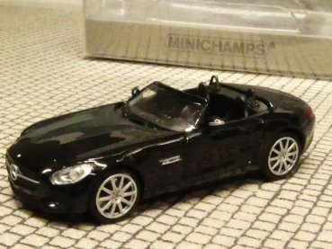 1/87 Minichamps MB AMG GT Roadster 2015 schwarz 870 037131