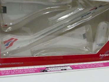 1/250 Herpa SnapFit BAC Concorde British Airways Aérospatiale 613439