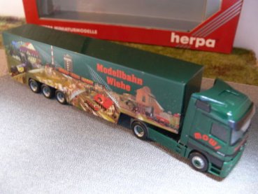 1/87 Herpa 146432 MB Actros MOWI Wiehe Koffersattelzug