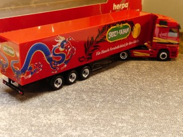 1/87 Herpa MB Actros Rigterink SUZI WAN Kühlkoffer Sattelzug 149457