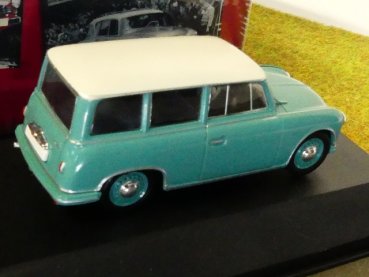 1/43 Atlas DDR Auto Kollektion AWZ P70 Kombi türkis 7230 037