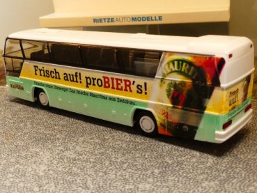 1/87 Rietze Neoplan Cityliner KAISER MAURITIUS BIER Zwickau 60071