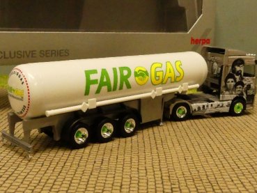 1/87 Herpa DAF XF SC Fair Gas Gastank-Sattelzug 943406